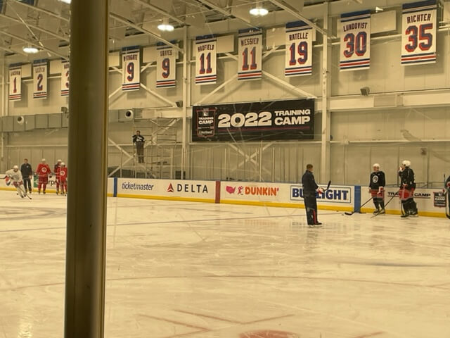 NY Rangers training camp observations: Roster cut and lines tweaked