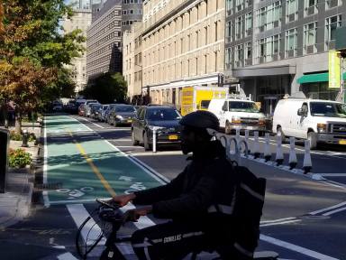 Schermerhorn Street bike lane