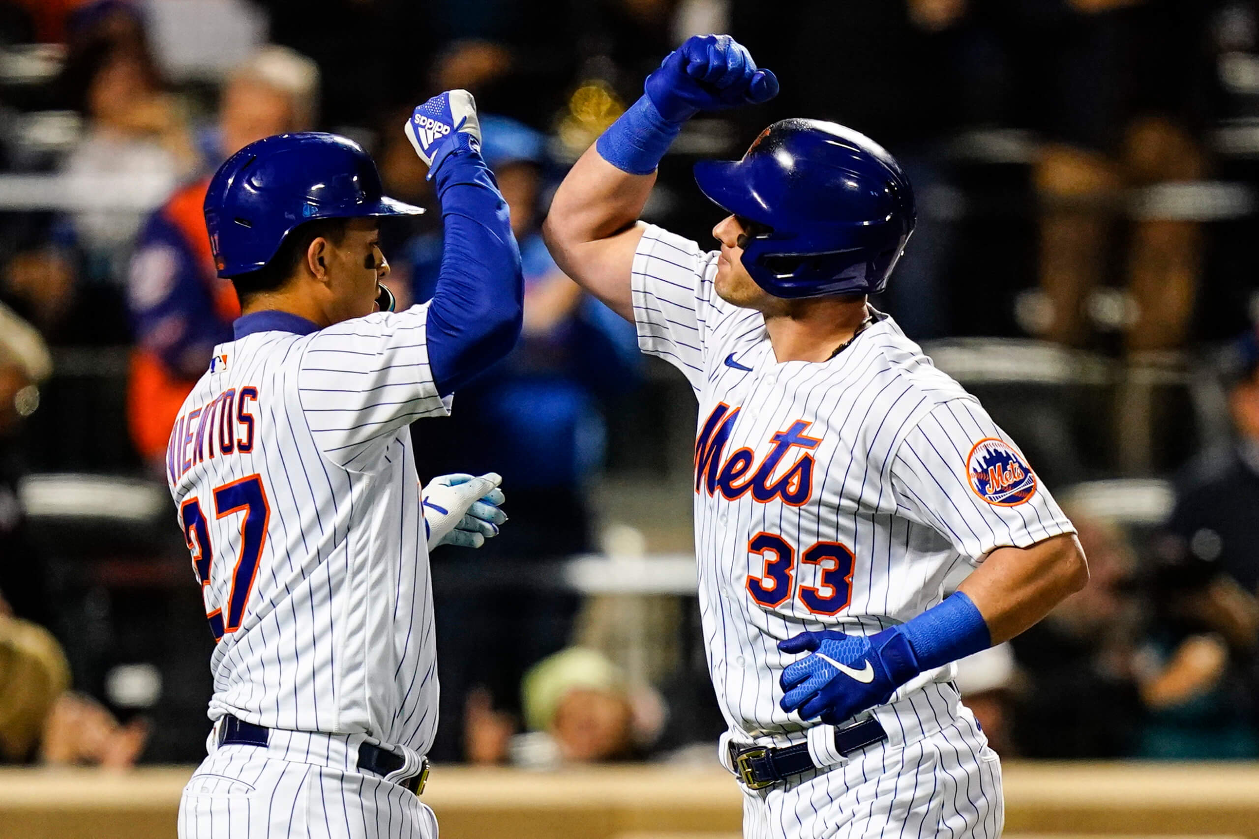 Mets look like a playoff team in Subway Series Game 1 rout of