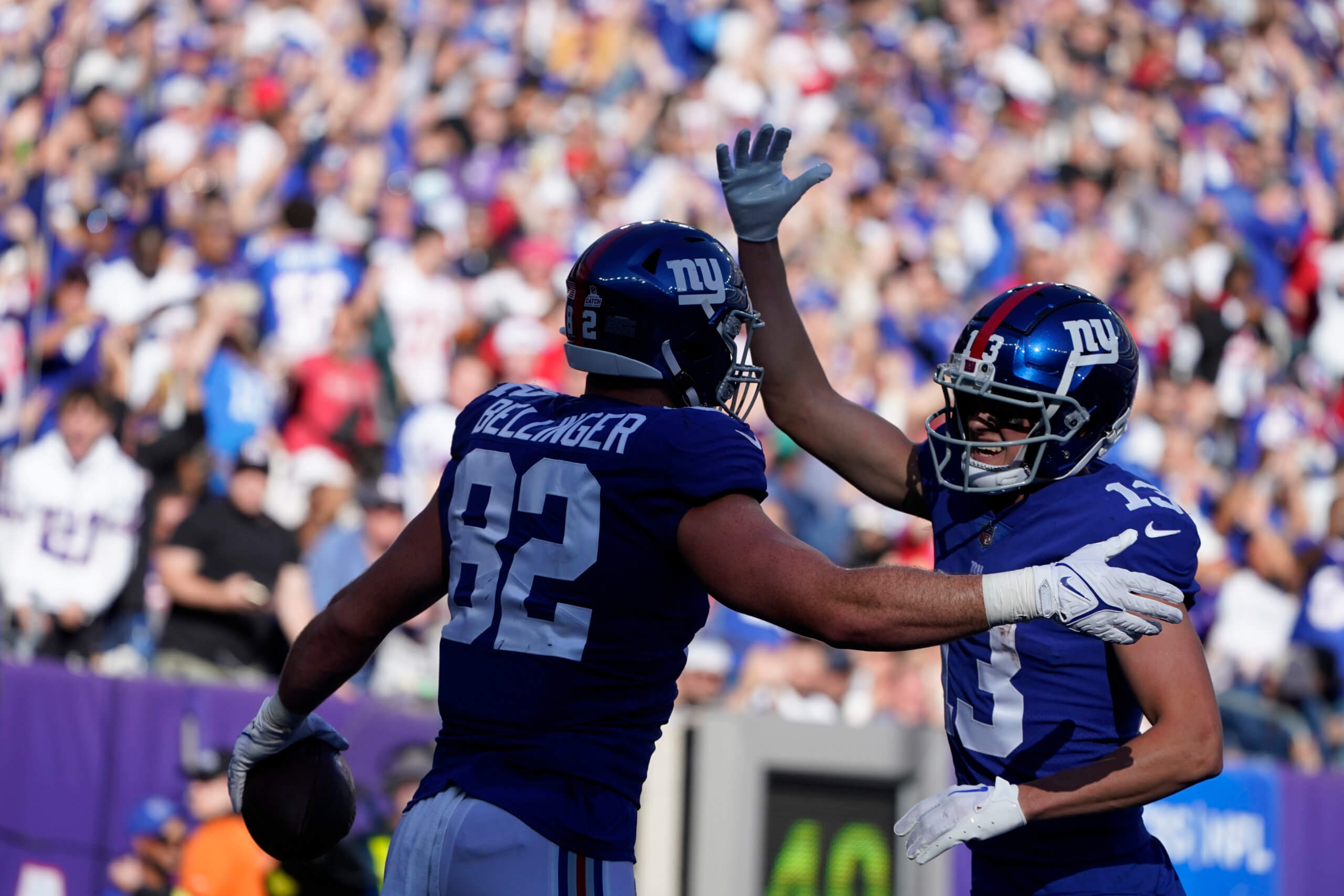 Giants receivers see potential for huge game in week 11 contest