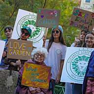 Elizabeth Street Garden advocates in 2022