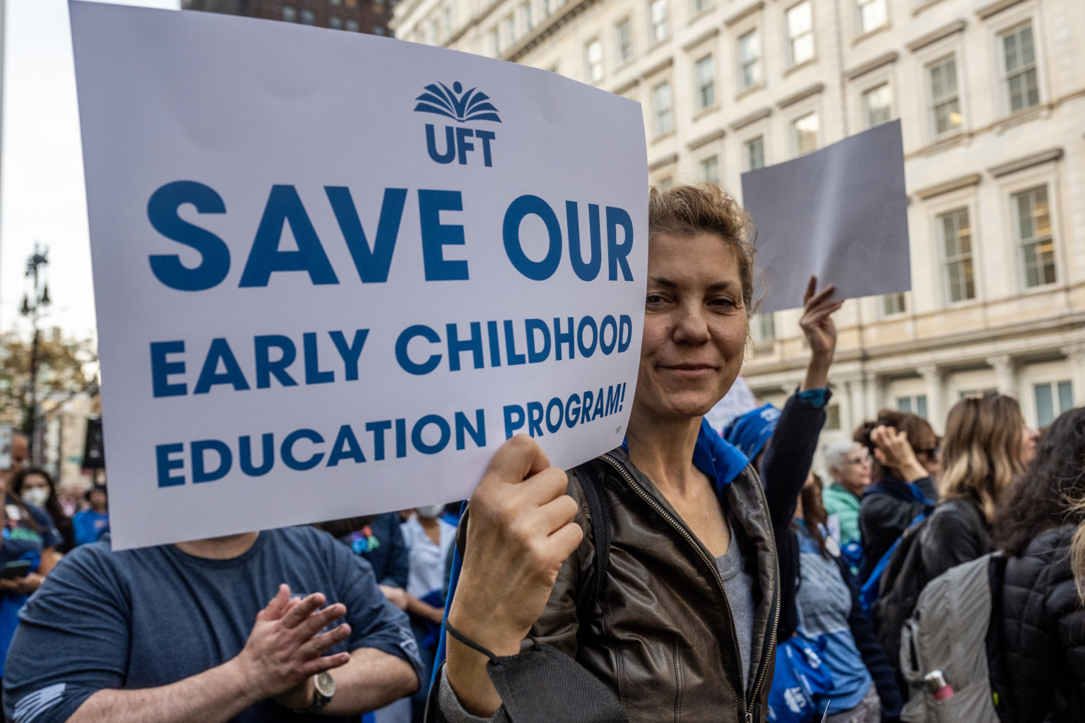 United Federation Of Teachers Rallies Against Cutbacks To City’s Early ...