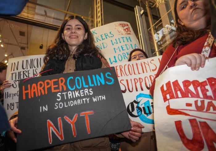 ‘Time To Pay Me, Gray Lady’: New York Times Employees Strike For The ...