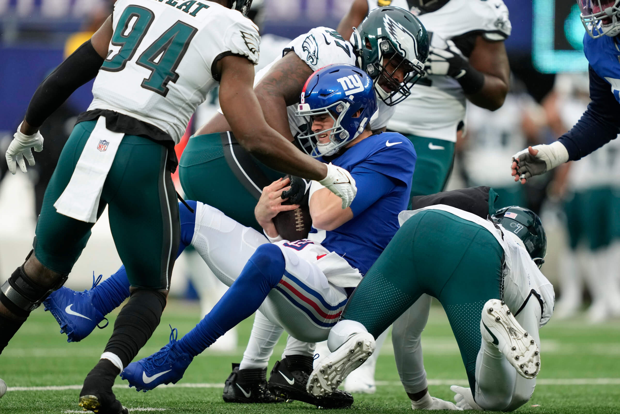 Giants playoffs: Big Blue ready for dangerous Eagles defensive line