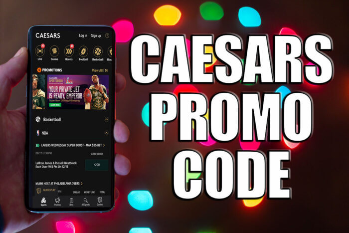 Caesars promo code: $1,250 for NBA, NFL Christmas weekend action