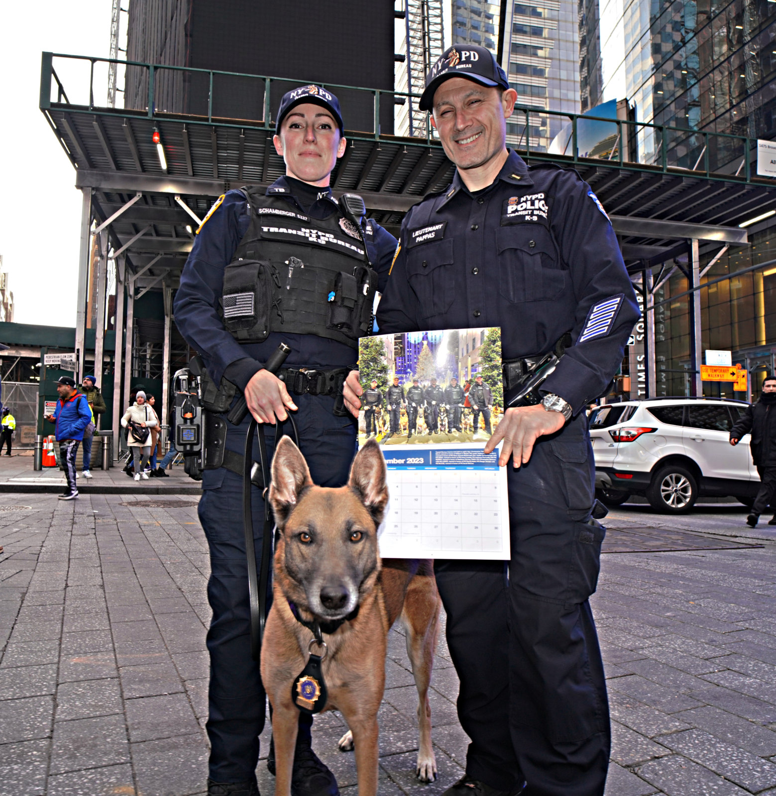 The New York City Police Foundation unveils the NYPD Canine and Friends