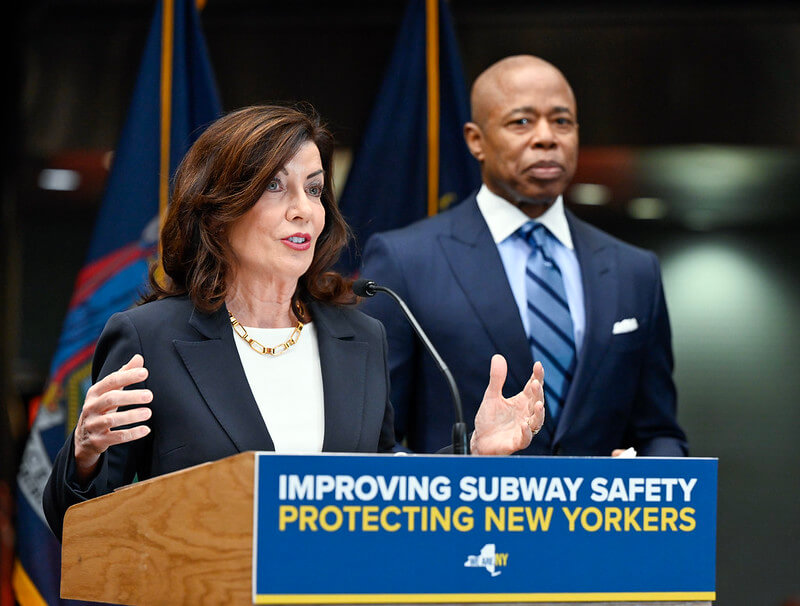 Hochul, Adams Take Victory Lap Over Drop In Subway Crime, Follows Surge ...