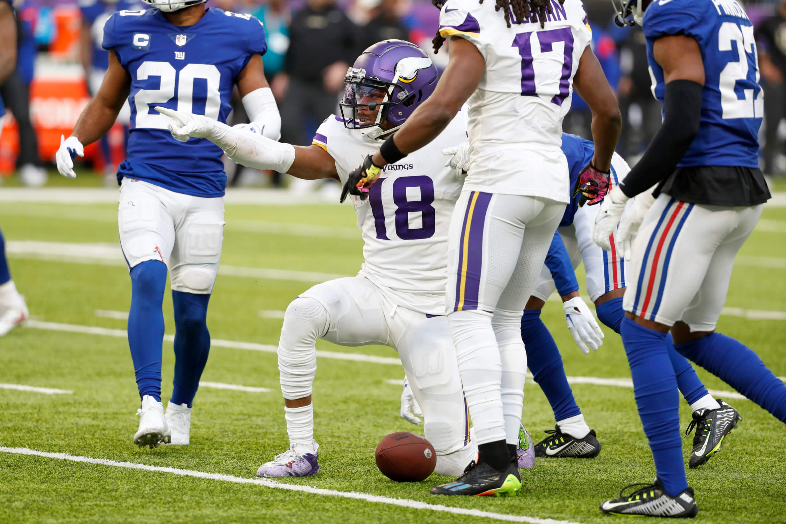 Giants have challenge in Vikings offense, Justin Jefferson