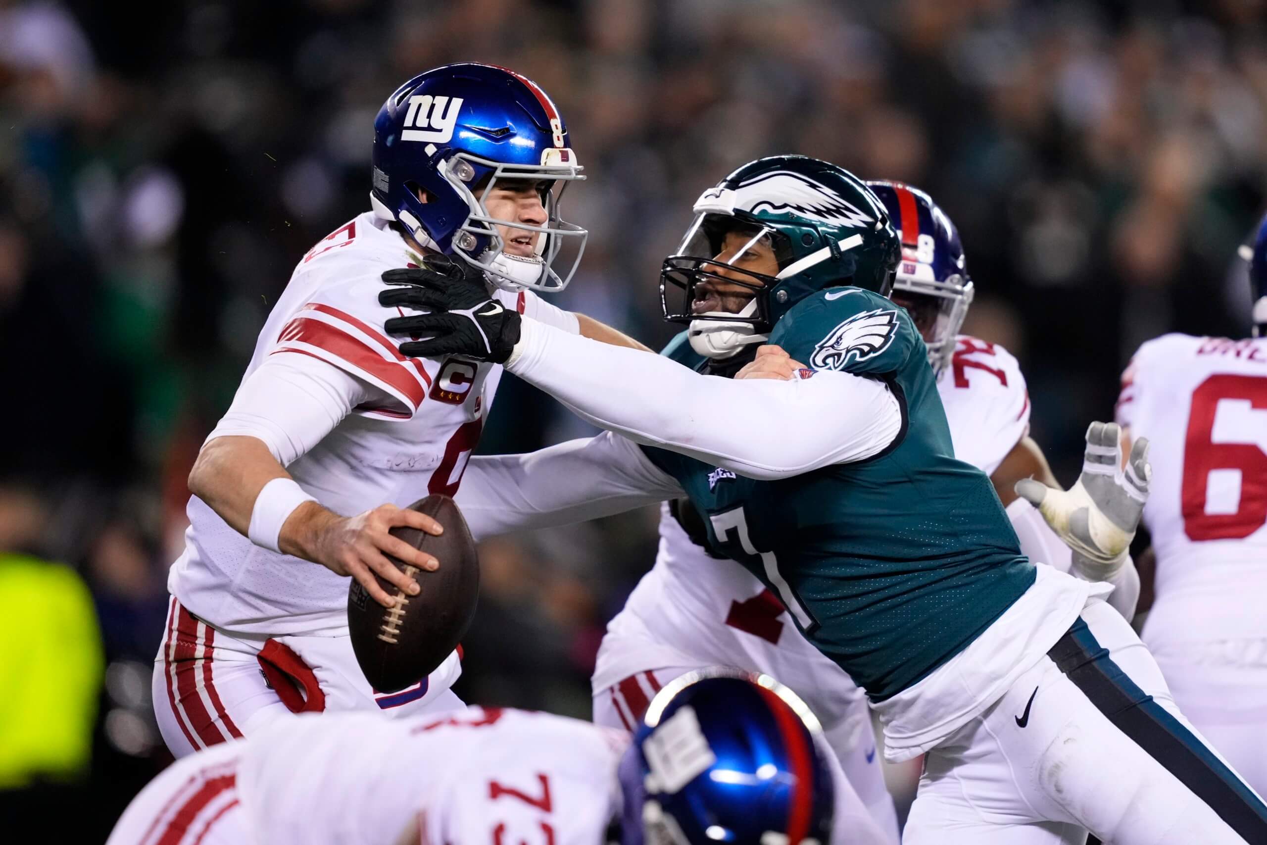 Rivals Philadelphia Eagles, New York Giants Meet For 5th Time In