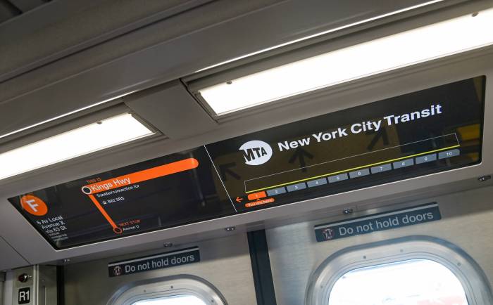 The R211 features redesigned digital displays with more info on stations