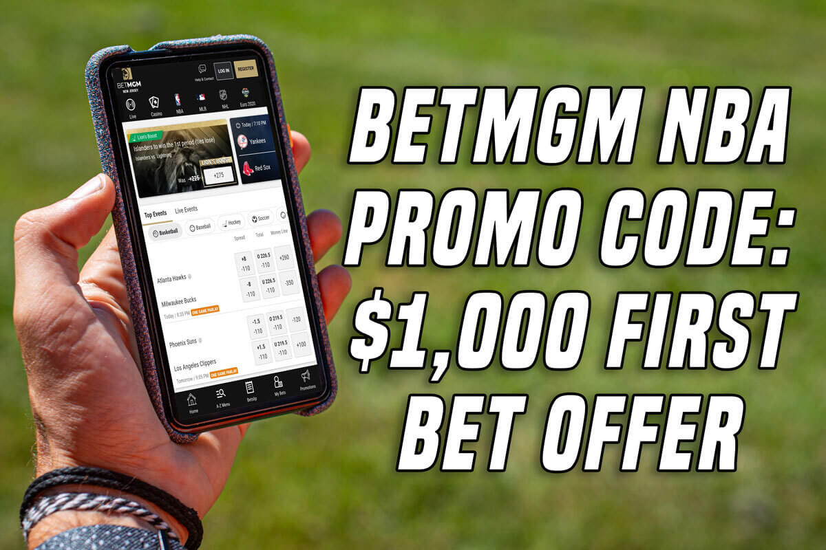 BetMGM NBA Promo Code 1,000 first bet offer for NBA on TNT