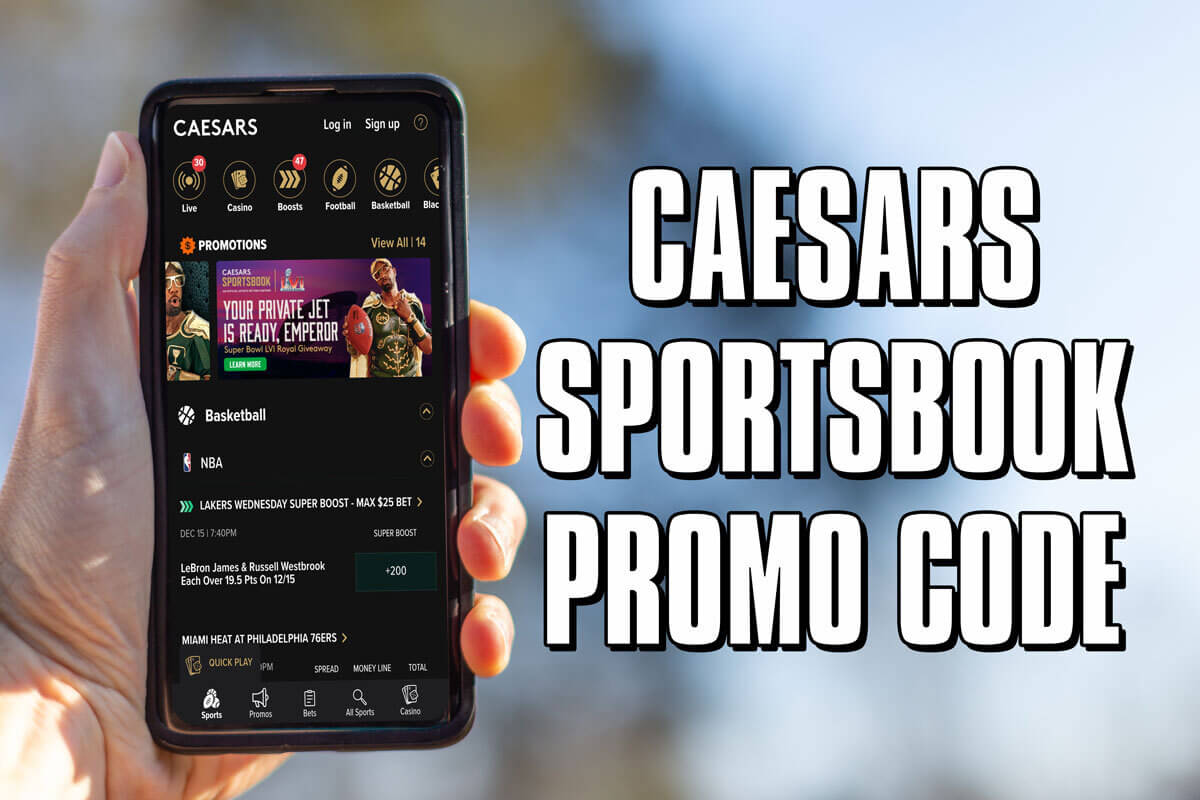 Caesars Sportsbook promo code: claim first bet offer as Super Bowl weekend  arrives 