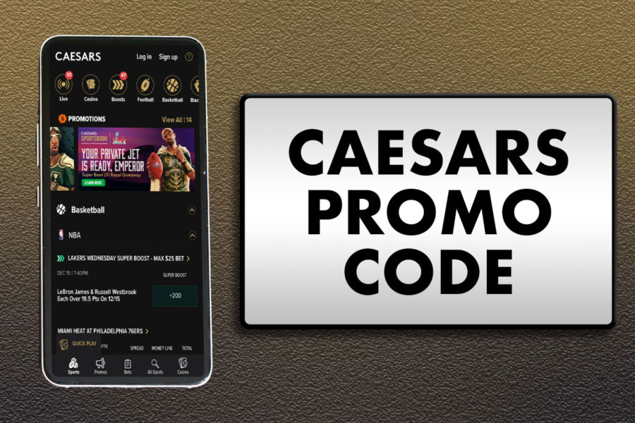 Caesars promo code Super Bowl week is here, get best signup bonus now