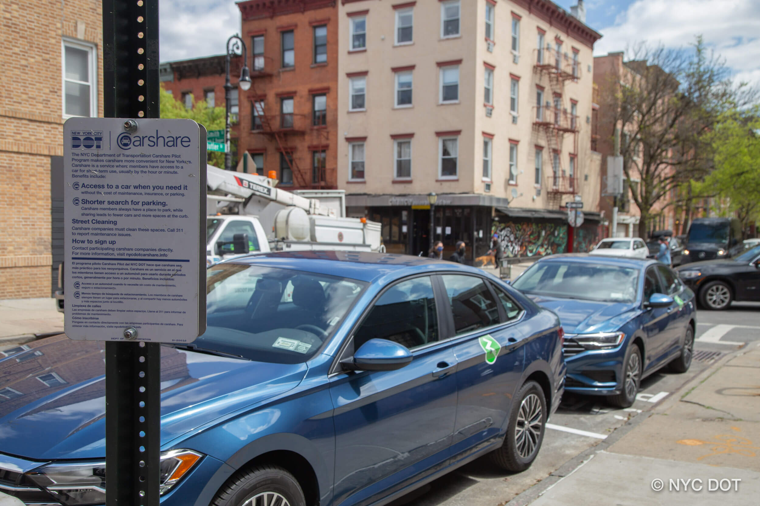 NYC DOT to gobble up more parking spaces, expands carshare program