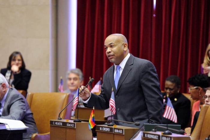 Assembly Speaker Carl Heastie in 2019