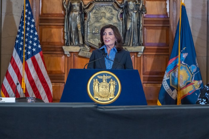 Governor Kathy Hochul.