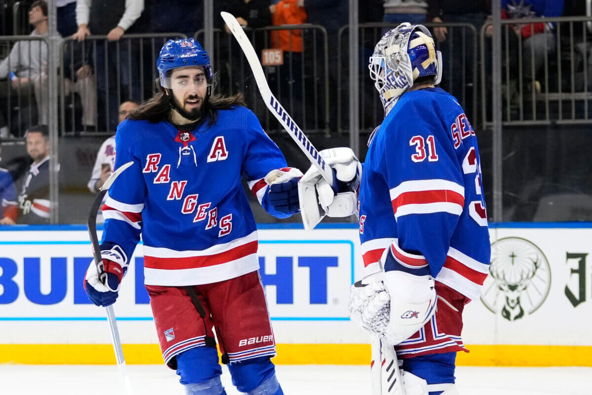 What's new with the New York Rangers, the Penguins opponent this weekend?