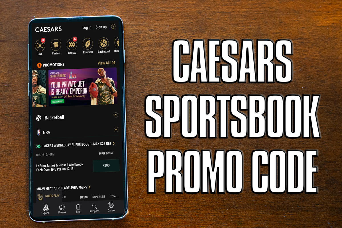 Caesars Sportsbook promo code SLPENN1000