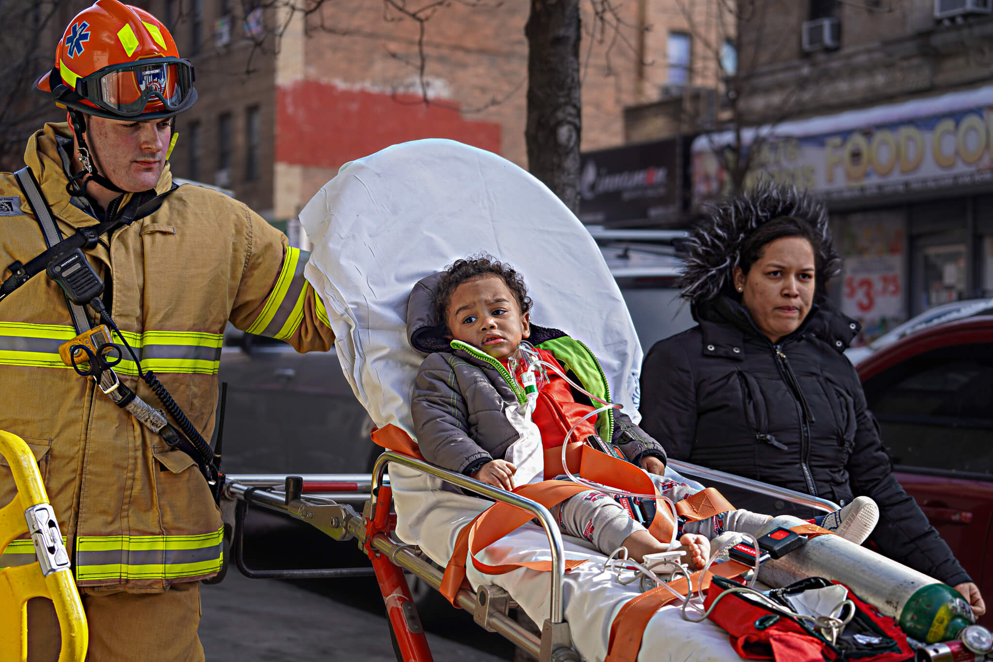 Firefighters And Children Injured In Bronx Two-alarm Blaze | AmNewYork