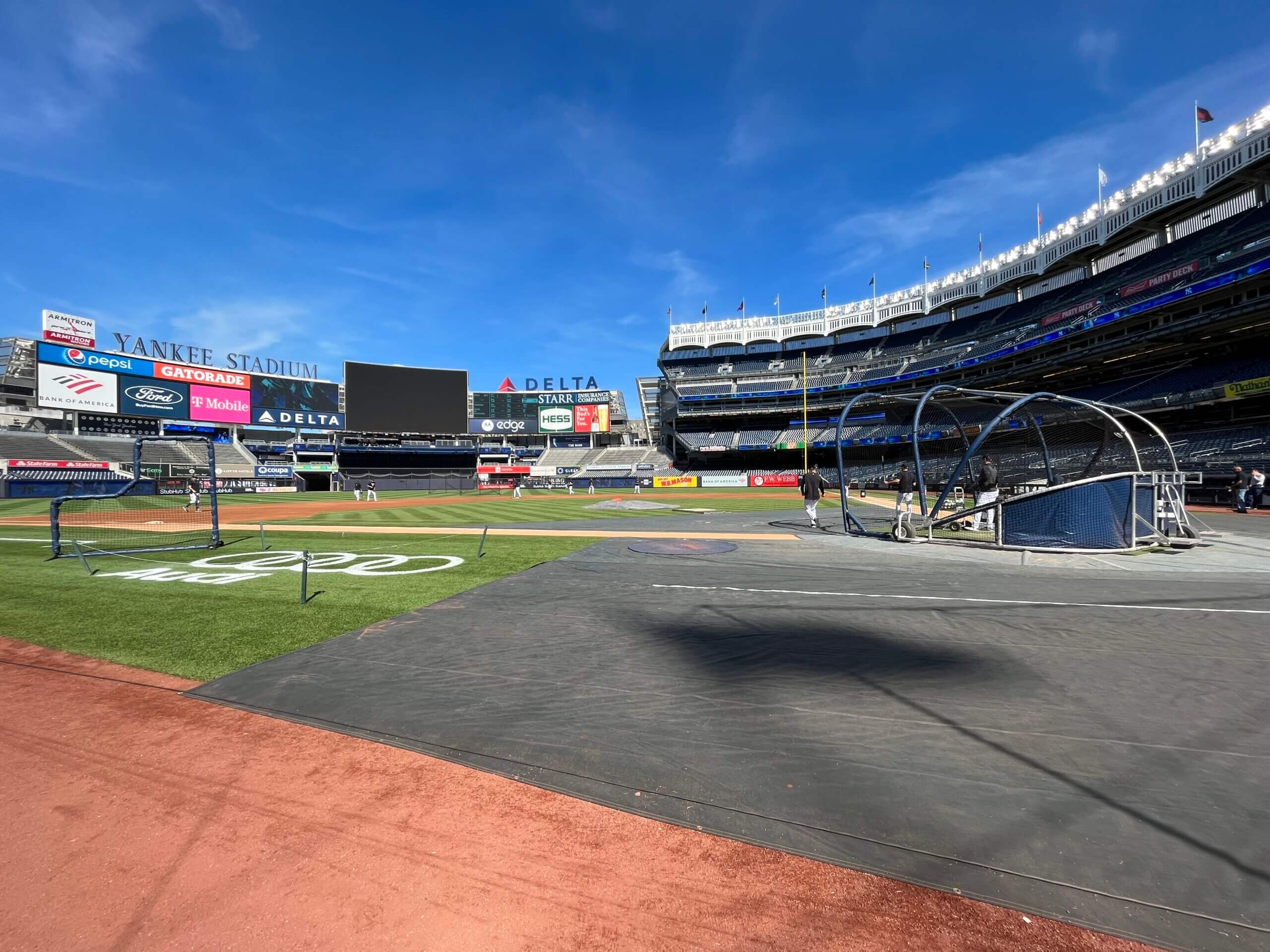 New food and drink choices at Yankee Stadium