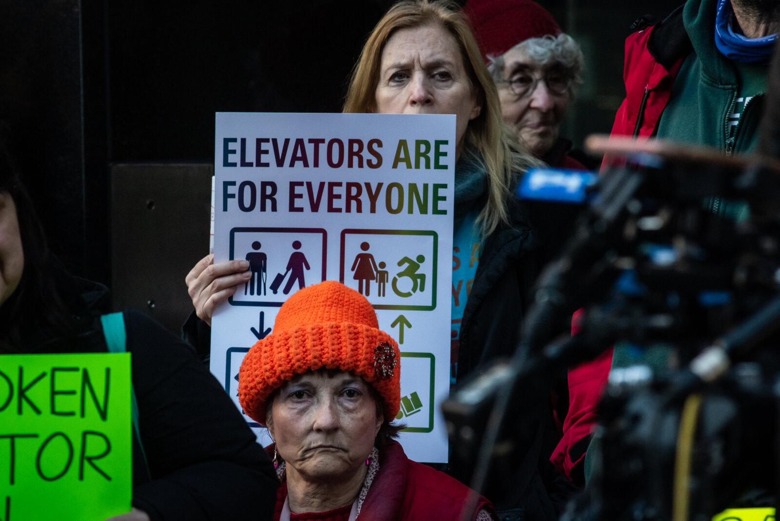 Fed Up With The Inconvenience Disability Advocates Demand Reliable Elevators At Subway Stations 3586