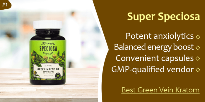 Best Green Vein Kratom Capsules