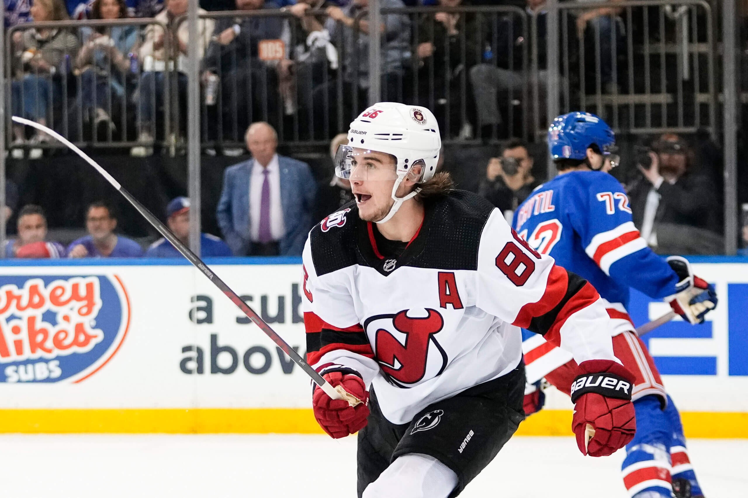 Jack Hughes of the New Jersey Devils is a Goal Scorer - All About The Jersey