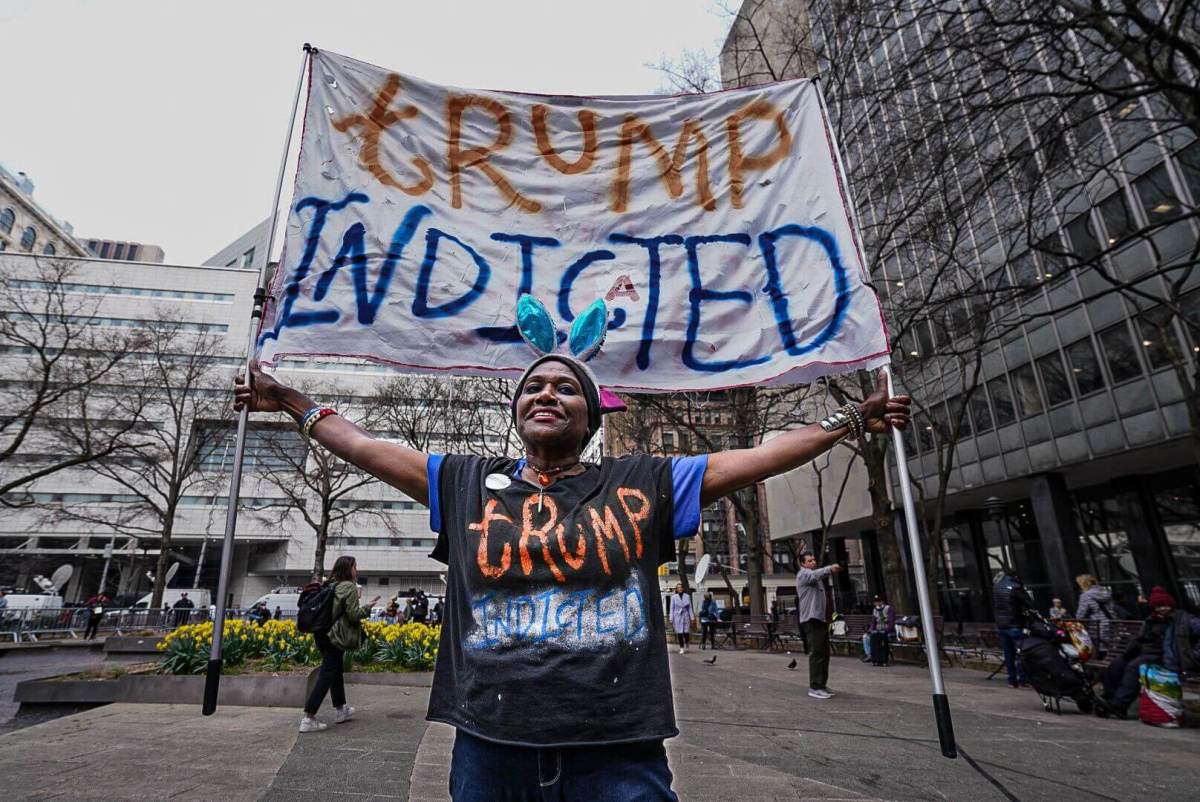 Trump Arraignment Protest