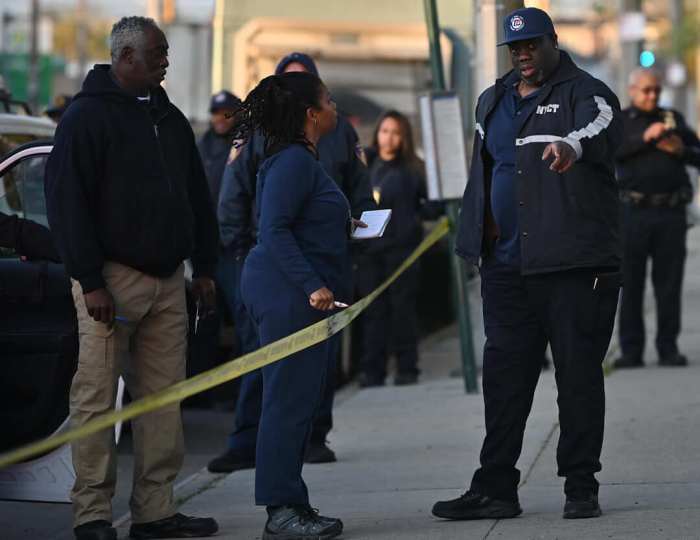 Brooklyn fare evader shooting scene