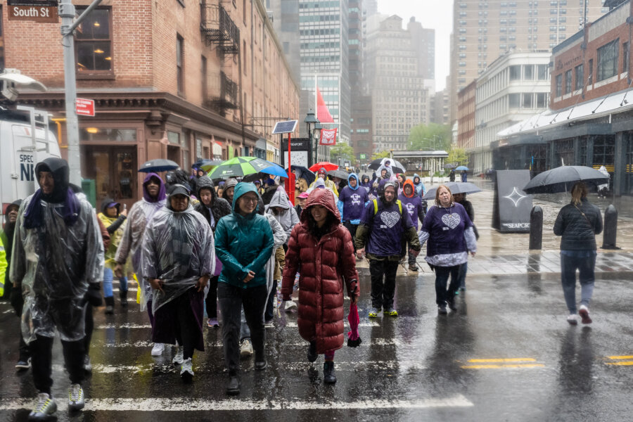 ‘We are here to fight’ Annual PanCAN PurpleStride walk weathers storm