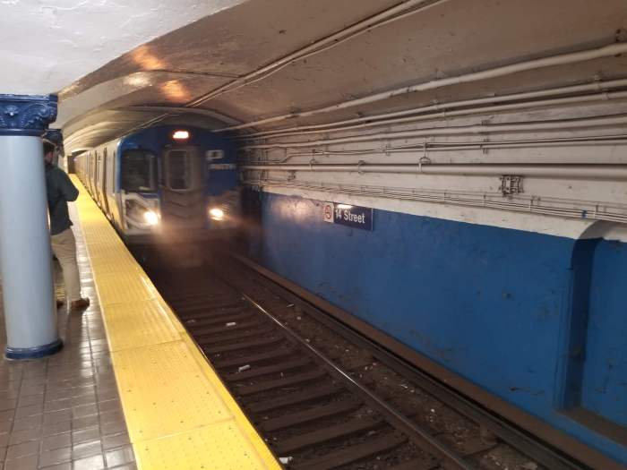 PATH train bound for Hoboken