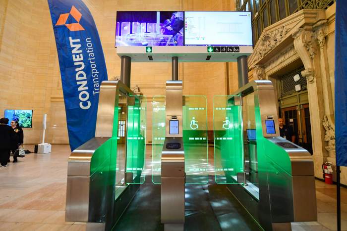 prototype fare array built by Conduent Transportation