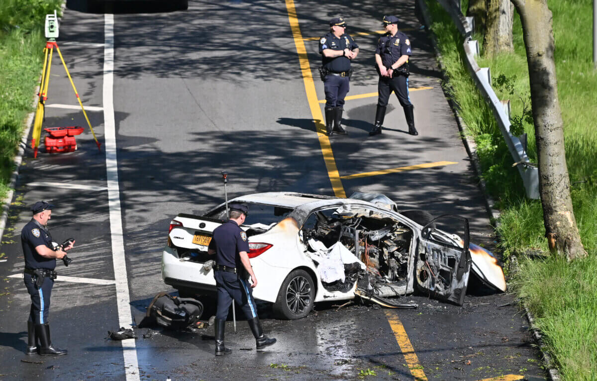 Three Dead, One Injured In Fiery Bay Ridge Car Crash | AmNewYork