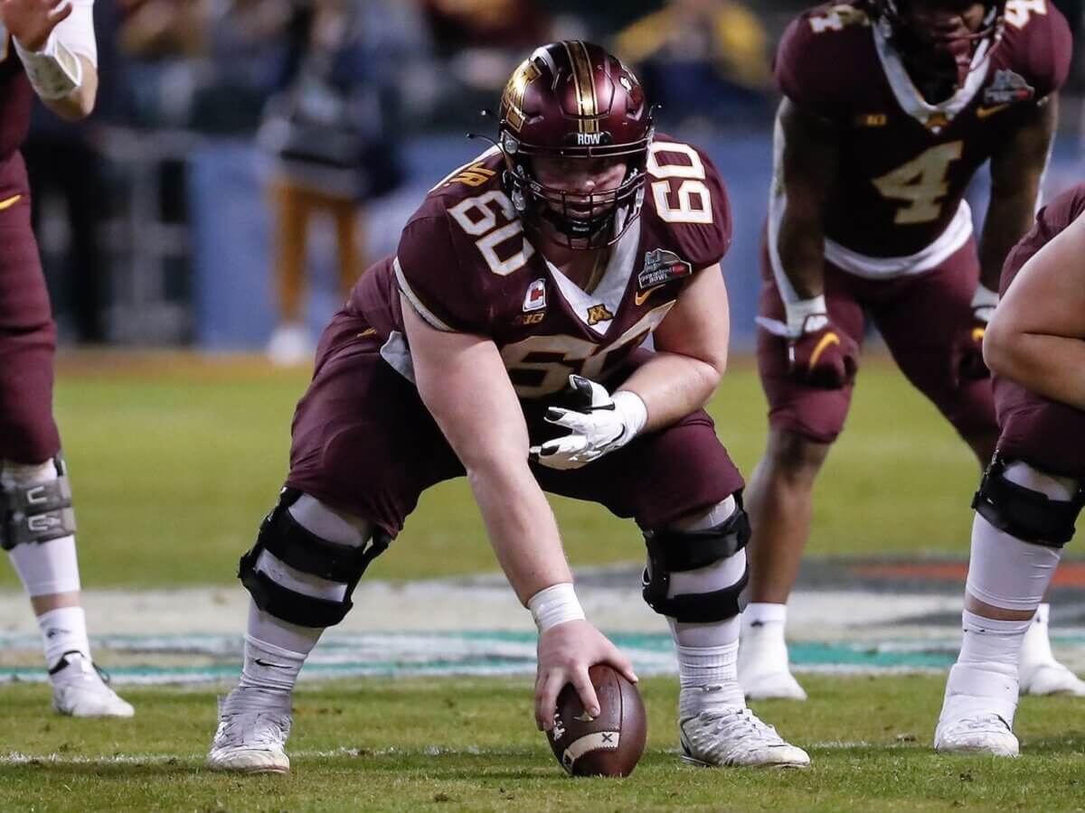 NFL draft: Gophers center John Michael Schmitz picked by Giants in second  round – Twin Cities