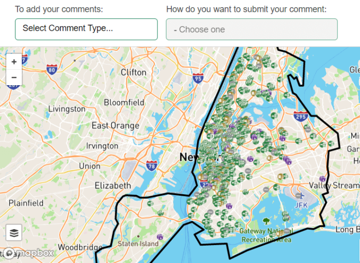 Hundreds of New Yorkers have already dropped a pin to report double parking problem areas