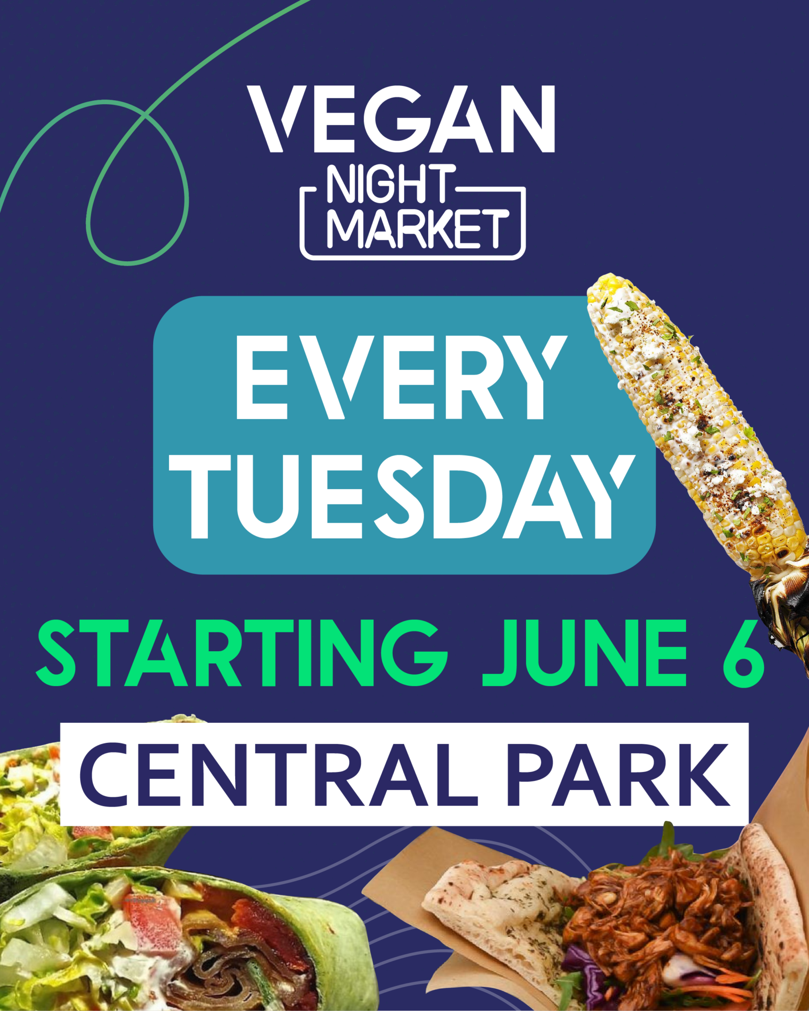 New York City’s firstever Vegan Night Market is coming to Central Park