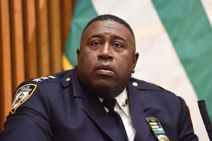 NYPD Chief of Dept. Jeffrey Maddrey