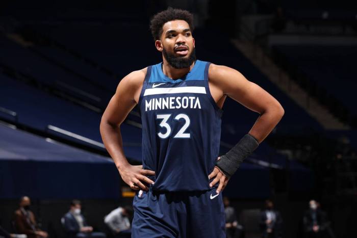 Karl Anthony Towns could be a Knicks trade target