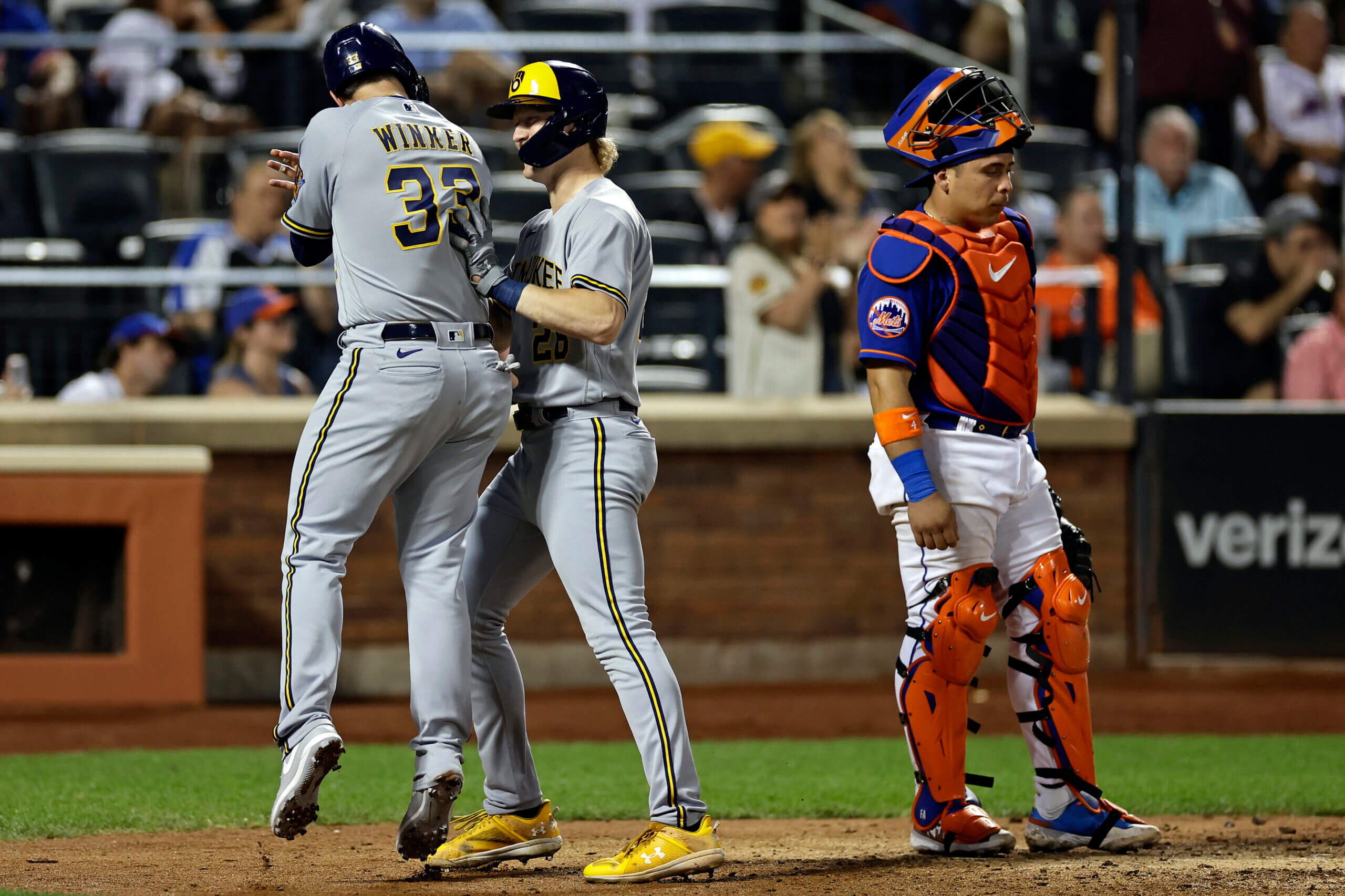 Photos: Brewers 2, Mets 1