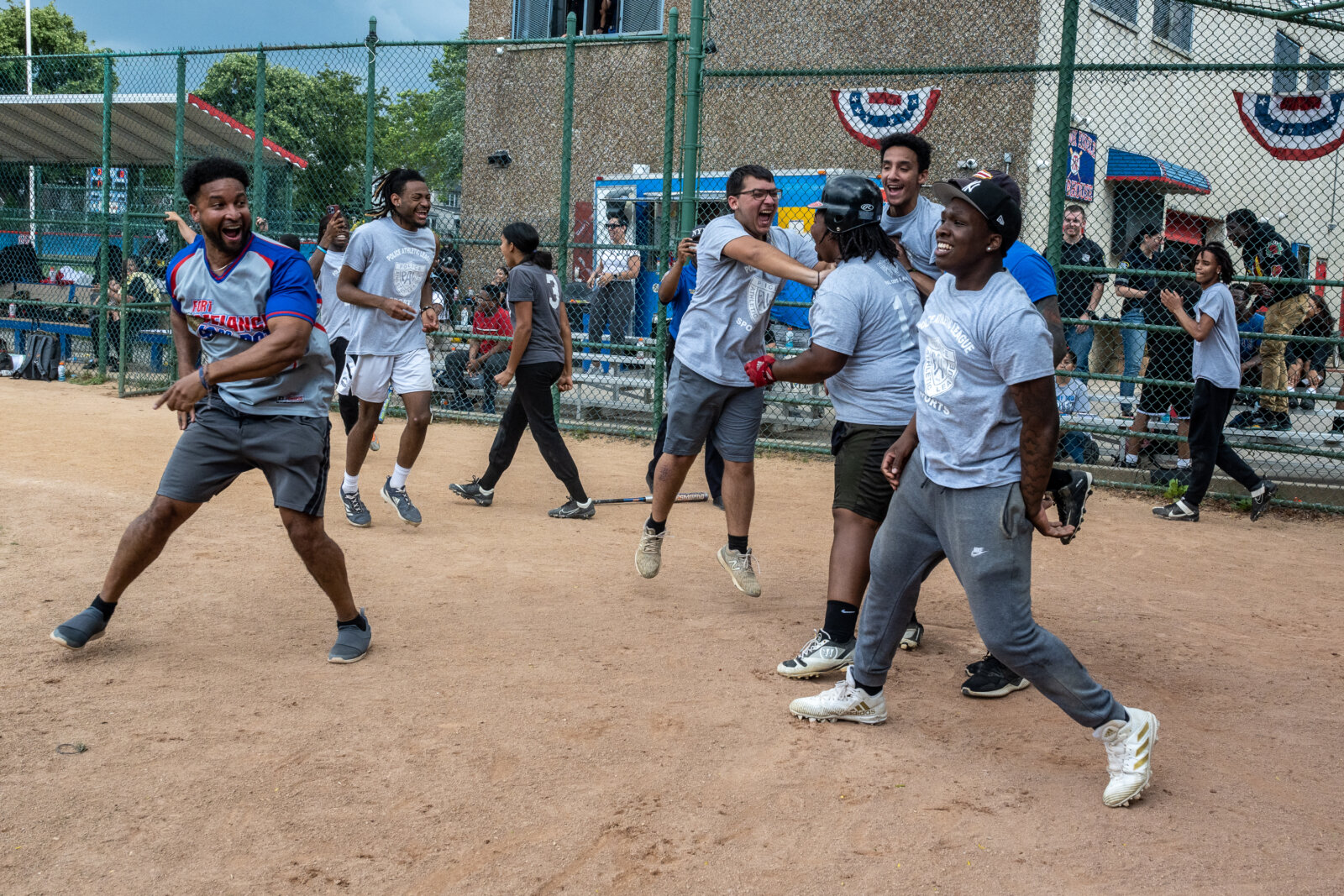 Bronx’s 43rd Precinct Blue Chips softball team wins championship