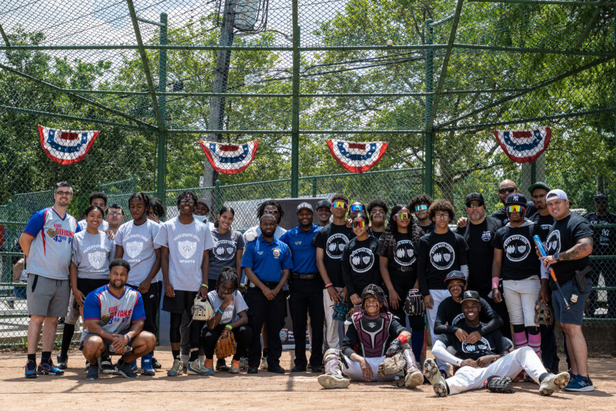 Bronx’s 43rd Precinct Blue Chips softball team wins championship