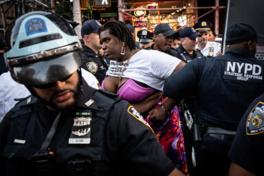 Trans Activist Qween Jean Arrested at NYC Rally