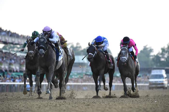 Arcangelo wins Belmont Stakes, third leg of 2023 Triple Crown