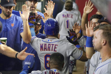 Mets Notebook: Starling Marte's return 'not imminent