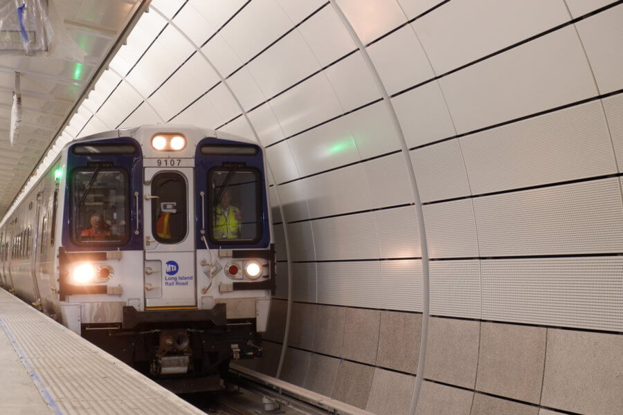 LIRR train at Grand Central Madison