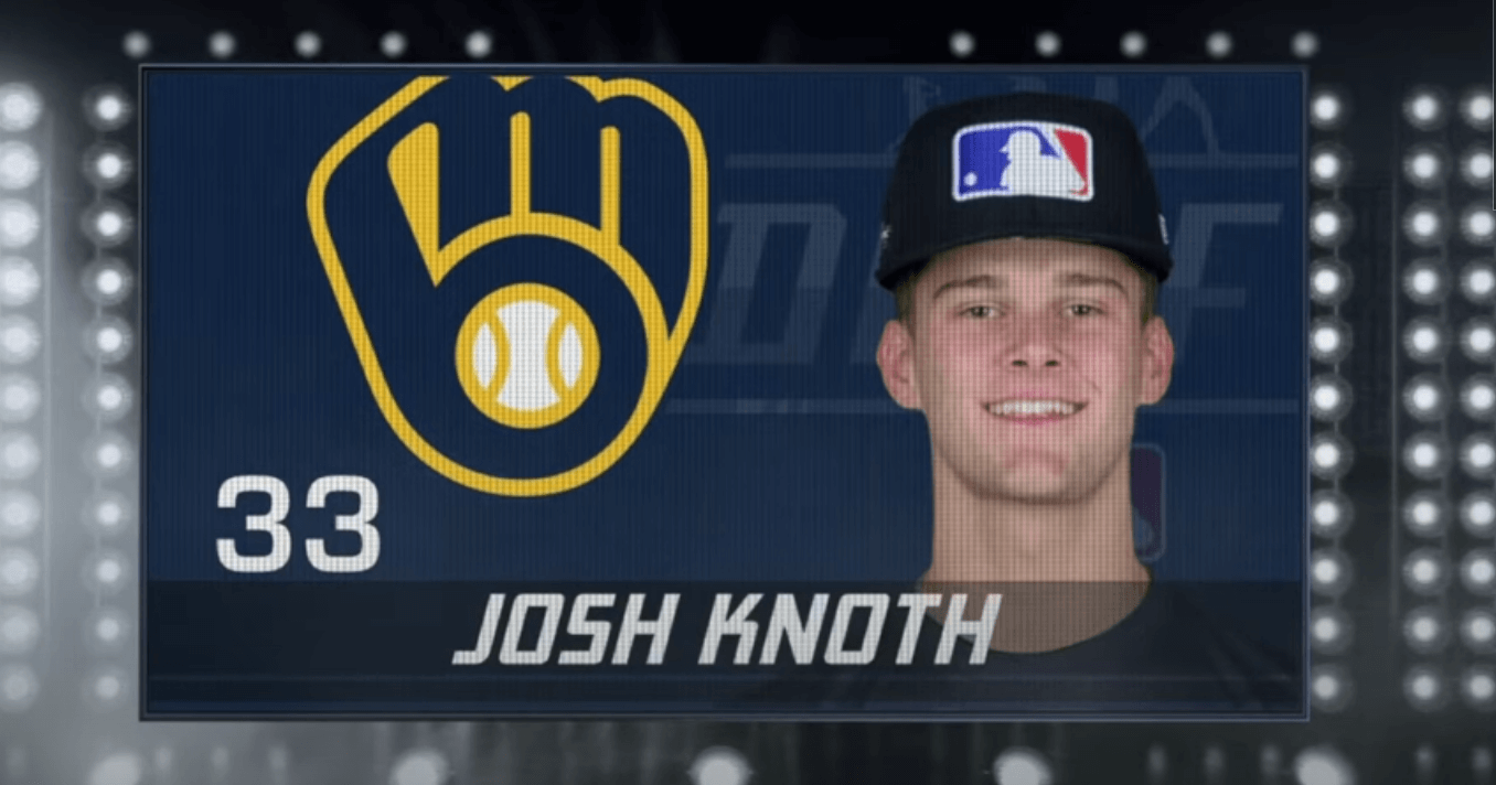 Josh Knoth becomes first Long Island prospect since 1971 to be taken in MLB  Draft 1st round