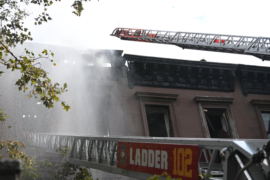 Four Firefighters Injured After Blaze Tears Through Two Brooklyn ...