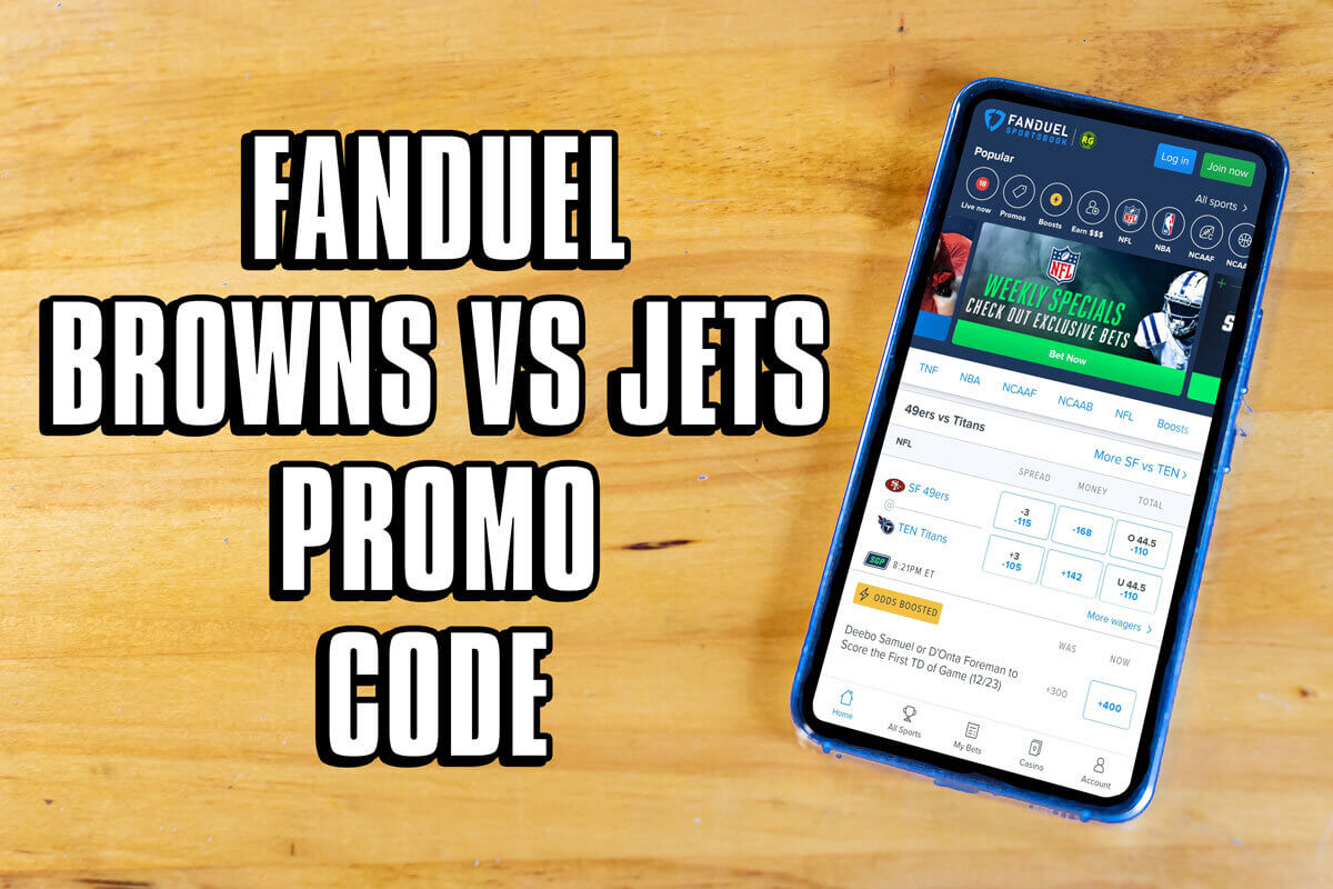 FanDuel BrownsJets promo code Bet 5, Get 100 bonus for NFL’s return