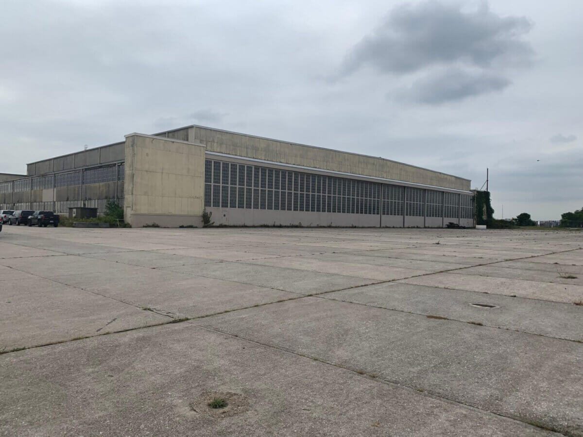 The federal government has not yet allowed city and state officials to use Floyd Bennett Field as temporary housing for migrants.