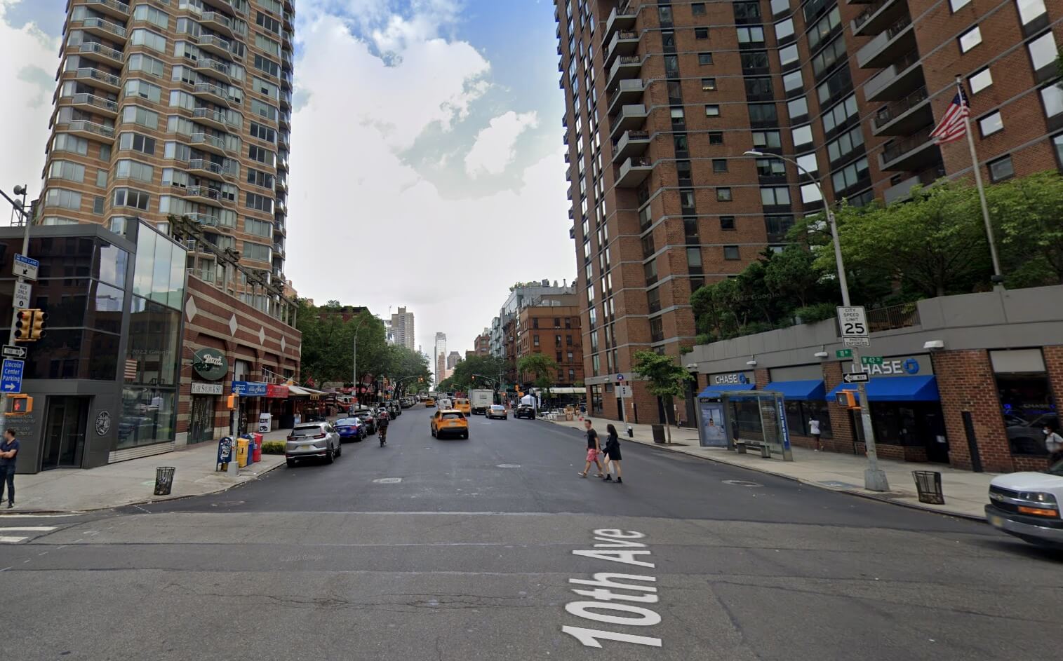 10th Ave Bike Lane Construction Begins in Midtown